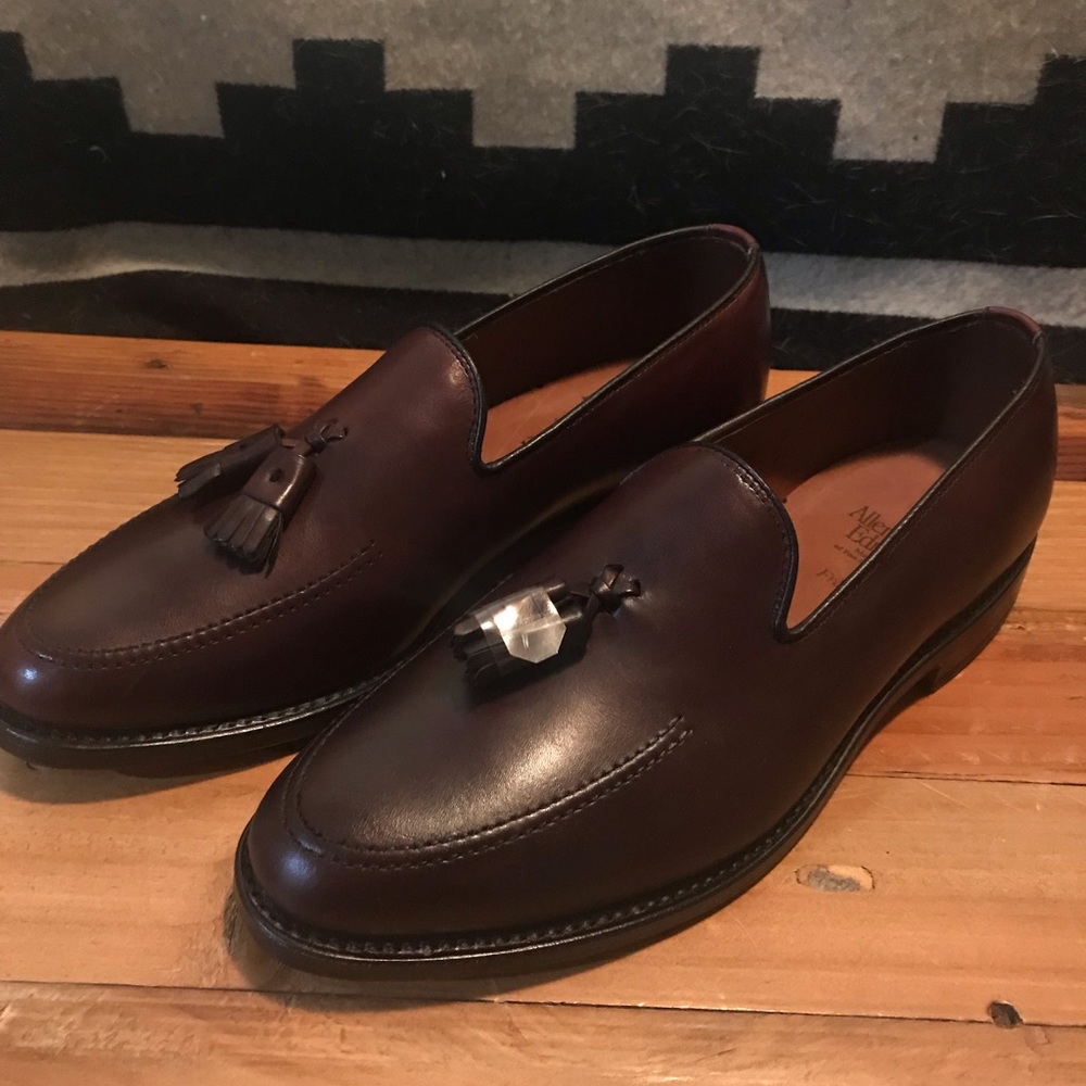 Allen Edmonds Franklin Tassel Loafer in Merlot